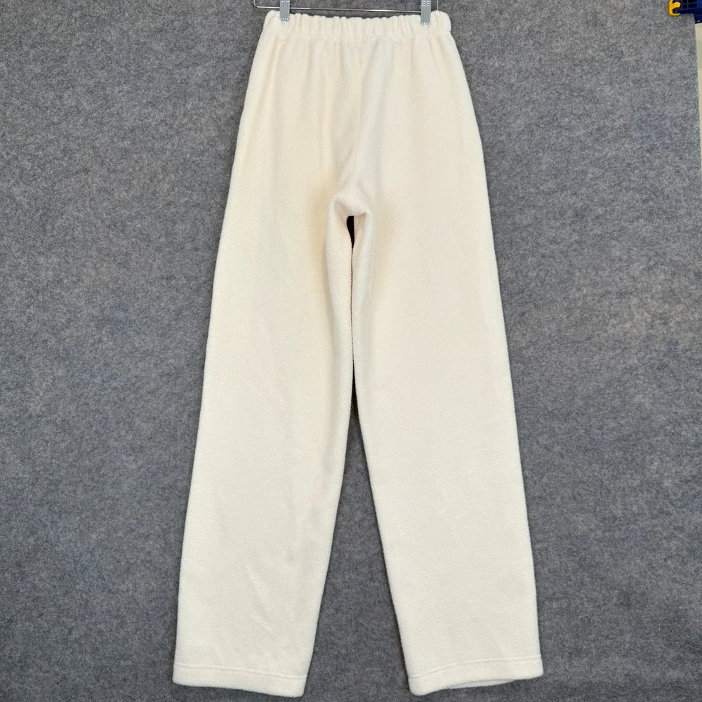 Recreational Habits RH Sabrina Sherpa Blocked Straight‎ Pant XS Oyster Cream New